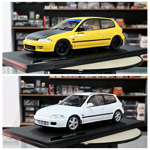 HONDA CIVIC EG6 Solido 雙開門 合金汽車模型 成品擺件收藏
