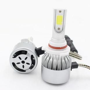 強光汽車led大燈改裝 超亮車燈H1H7H11H4遠近一體9005燈泡12V