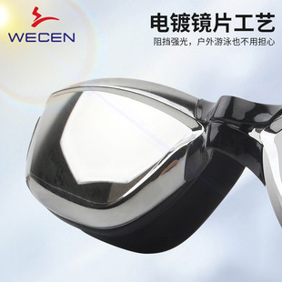 泳鏡成人游泳鏡防水防霧男女游泳眼鏡電鍍近視廠家直銷(xiāo)設(shè)計(jì)