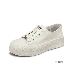 品牌專柜正品 真皮休閑板鞋 小白鞋 爆款 06639 女2024新款 意爾康女鞋