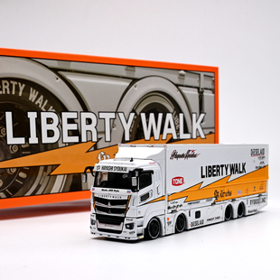 三菱拖車 閃電23號 右舵 GCD Walk Liberty 合金汽車模型