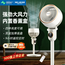 宿舍電扇 臺式 美菱空氣循環扇電風扇家用搖頭立式 落地扇大風力新款