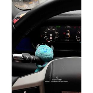 怪獸大學(xué)毛怪汽車懷擋裝 飾好物生日禮物女 飾品車載轉(zhuǎn)向燈雨刮器裝