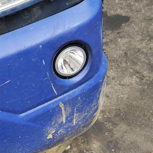 led射燈12v24V超亮聚光汽車貨車改裝 霧燈大燈倒車燈圓形白光黃光