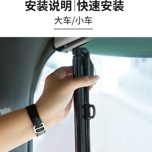 大貨車行車遮陽簾前擋風玻v璃遮光簾客車輪船伸縮式 吸盤遮陽膜