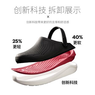 Z包頭拖鞋 洞洞鞋 居家戶外外穿海邊沙灘涼鞋 防滑軟底厚底大碼 男士
