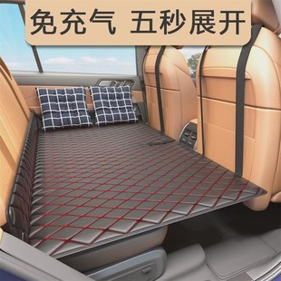 免排座可c折疊汽車床墊后充氣板綿轎車用車座墊椅改床睡覺車載床