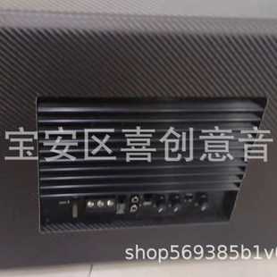 大功率12寸車載低音炮汽車音響音箱H喇叭功放有源炮1600瓦