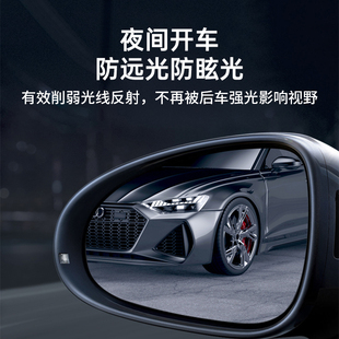現代伊蘭特第七代汽車內飾用品改裝 飾配件后視鏡防雨膜貼反光防水