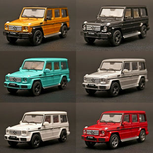 benz iscale Mercedes 奔馳大G合金玩具吉普車模型擺件成品