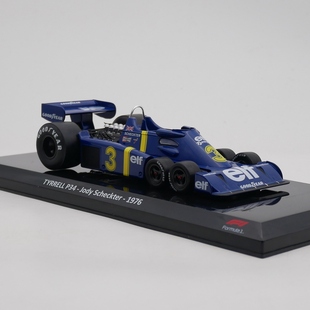TYRRELL P34 Jody 1976F1賽車合金汽車模型 ixo Scheckter