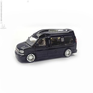 商務車房車MPV 薩瓦納SAVANA 合金汽車模型收藏擺件 GMC GOC
