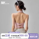 健身女孩掛脖運動內衣美背帶胸墊瑜伽背心防震聚攏普拉提跑步文胸
