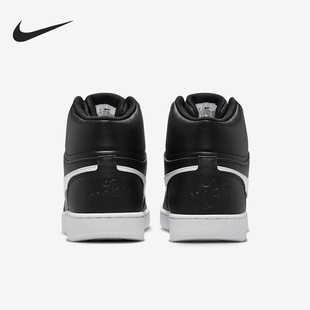 AQ1773 Nike 休閑中幫皮面輕便板鞋 Ebernon男士 002 耐克正品