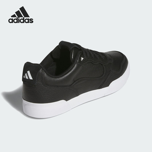 舒適低幫高爾夫運動鞋 Adidas 系帶輕便經典 2025男士 阿迪達斯正品