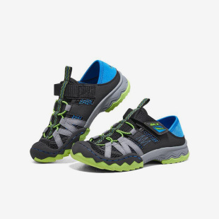 大童運動耐磨魔術貼包頭涼鞋 WHIPSAW 斯凱奇正品 Skechers