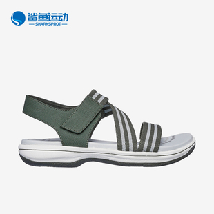 女士防滑運動魔術(shù)貼涼鞋 Skechers 新款 夏季 斯凱奇正品