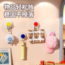 多巴胺吸盤掛鉤浴室門后掛衣架衛(wèi)生間掛毛巾廚房強(qiáng)力承重?zé)o痕粘貼