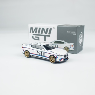 寶馬 BMW 50號賽車涂裝 合金車模型 863 CSL MINIGT 3.0