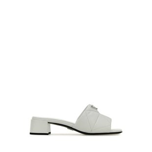 SS2025 1XX656FA035038F0009 白色 女士涼鞋 PRADA