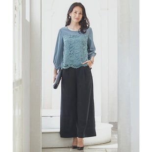 女士 DRESS 闊腿褲 西裝 外穿顯瘦潮流穿搭正品 褲 日本直郵