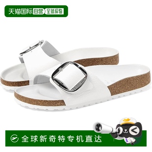 美國奧萊 自營 白色 馬德里大扣涼鞋 直發 birkenstock女式