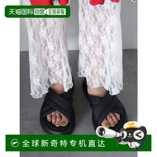女士細帶蝴蝶結沙灘涼鞋 sopo 28011032313厚底 ehka 1h可退
