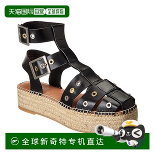 Gable People Glad Platform帆布涼鞋 美國奧萊 自營 黑色 Free