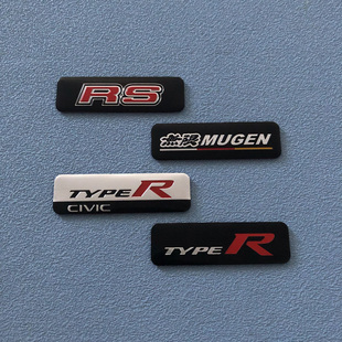 貼標 FL5內飾車身改裝 適用于本田思域CRV無限MUGEN車貼TYPER FK8