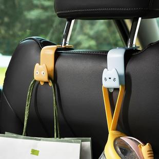 汽車掛鉤內用座椅背車用可愛多功能后排車上車載創意內飾卡通掛鉤