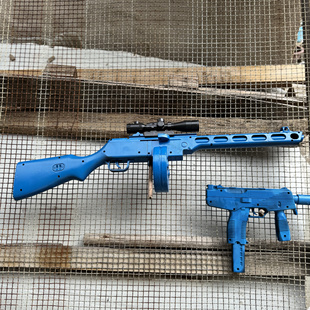 蘇聯波波沙沖鋒槍二戰zui強ppsh41兒童玩具模型道具cos擺件