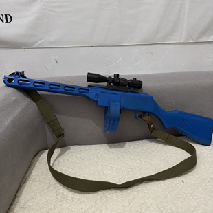 蘇聯波波沙沖鋒槍二戰zui強ppsh41兒童玩具模型道具cos擺件