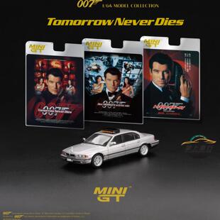750IL Tomorrow Never MINIGT 007合金汽車模型1 BMW Dies 902