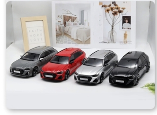 汽車模型Kilo 奧迪RS6 works 合金全開成人收藏擺件 原廠1 經典