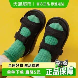 男童女童中大童簡約防滑軟底小公主女孩沙灘鞋 寶寶涼鞋 兒童夏季