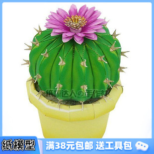 3D紙模型手工diy禮物 眩美玉 仿真植物