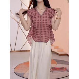 媽媽裝 新款 氣質(zhì)百搭顯瘦兩件套 穿搭一整套女2025夏季 簡約大方時尚