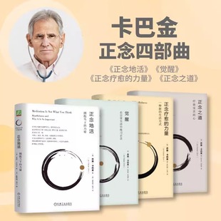 創傷 療愈穿越抑郁四部曲 正念療愈 心理學書籍 暢銷經典 正念之道 覺醒 力量 喬恩 卡巴金正念書 減壓心靈療愈心理學書 正念地活