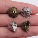 包 ABD 14x14x10mm 雕花流蘇帽其他 C11120 多色DIY飾品配件 10個