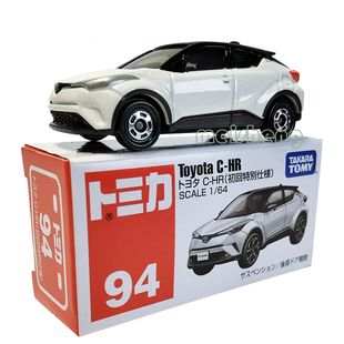 日本TOMY多美卡仿真合金小汽車模型男孩玩具豐田94號CH R灰101734