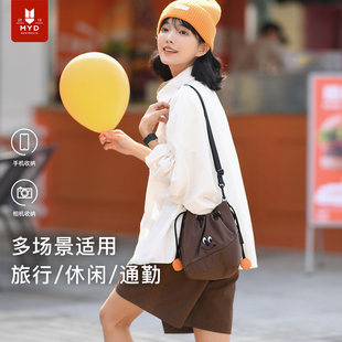 2025新款 相機包女斜挎富士佳能拍立得尼康ccd微單可愛單反外出旅行高顏值復古奧林巴斯防撞便攜大容量防震