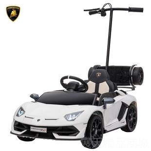 正品 博基尼兒童電動汽車蘭四輪大嬰人小孩遙控玩具車可人坐寶寶兒