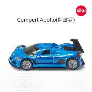 sikuGumpert Apollo1444兒童仿真阿波羅轎跑汽車模型男孩玩具擺件