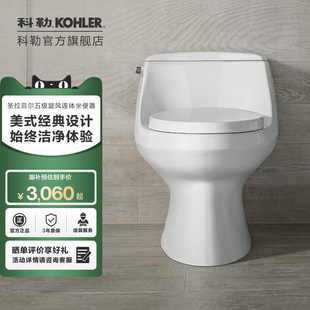 科勒馬桶圣拉菲爾連體坐便器衛(wèi)生間馬桶家用37224027經(jīng)典 款