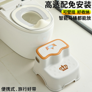 兒童馬桶坐便器圈男女寶寶嬰兒小孩樓梯架墊蓋家用訓(xùn)練階梯式 專(zhuān)用