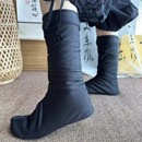 新疆長絨棉排濕寒保暖男女襪套襪子彈力柔軟 襪靴 蟬昭 帥氣