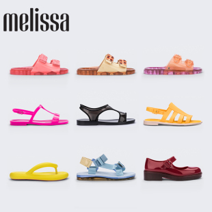 女外穿海邊沙灘度假果凍鞋 款 涼鞋 Melissa梅麗莎品牌春夏休閑拖