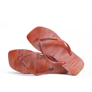 哈瓦那方頭人字拖 方頭紋理防滑拖鞋 Havaianas哈唯納專柜正品 新款