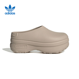 IE7052 拖鞋 Adidas阿迪達(dá)斯三葉草2025春夏女透氣經(jīng)典 厚底運(yùn)動(dòng)涼鞋
