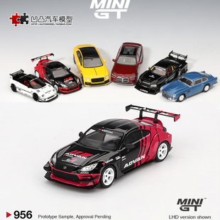 2022東京改裝 ADVAN 車展 仿真合金汽車模型 MINIGT1 豐田GR86